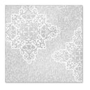 Hambly Screen Prints - Bohemian Overlay - Metallic Silver (Pack Of 5)