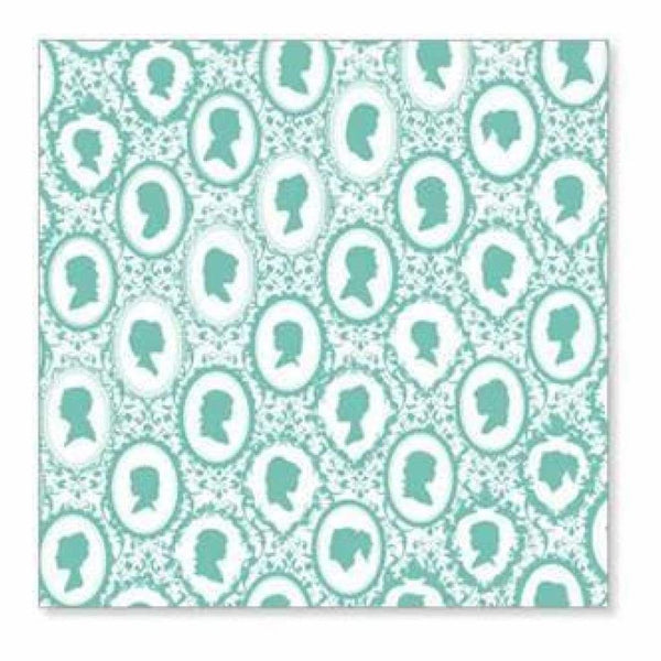 Hambly Screen Prints - Portrait Gallery Overlay - Antique Teal Blue (Pack Of 5)