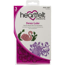 Heartfelt Creations Cut & Emboss Dies Swan Lake, 1.25in To 4in