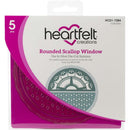 Heartfelt Creations Cut & Emboss Dies Rounded Scallop Window 2.5in To 6in*