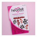 Heartfelt Creations Cut & Emboss Dies Beary Fun Retreat-Sunflower Accents