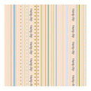 Heidi Grace - Pocket Scraps Day Dreamer Stripes 12X12 Glitter Paper (Pack Of 5)
