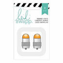 Heidi Swapp Paper Lantern Lights 2 Pack  Orange