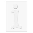 Hero Arts - Letters For  Stamping I - 3 Die-Cut Letter Cards (3 Pop-Outs- 3 Fram