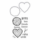 Hero Arts - Stamp & Cut Besties