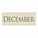 Hero Arts - Wood Mounted Stamp - December