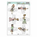 Hobby House Elisabeth Bell Topper Sheet 8.3 Inch X12.2 Inch  All Dressed Up