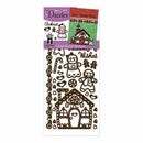 Hot Off The Press - Dazzles Stickers - Gingerbread Brown