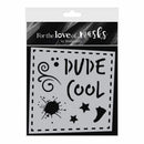 Hunkydory For The Love Of Masks 5.5 inch X5.5 inch - Step Out In Style