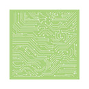 Kaisercraft Designer Template 6inX6in - Linear Lines*