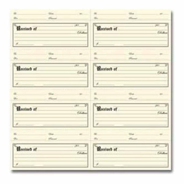 Jenni Bowlin - Die-Cut & Perforated Paper - Receipt