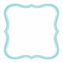 Jenni Bowlin - Die Cut Turquoise Label 12X12 Paper