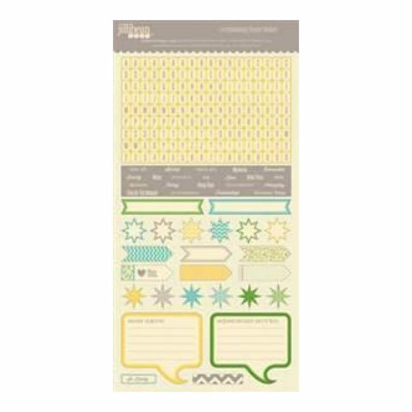 Jillibean Soup - Chilled Cucumber Soup - Coordinating Shape Stickers