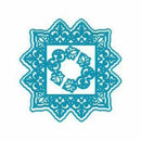 Joy! Crafts Cut & Emboss Die Square 4.125Inch X4.125Inch & Corners 1.75Inch X1inch