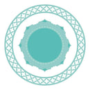 Kaisercraft Decorative Die Circle Frames 2.75 inch X4.25 inch