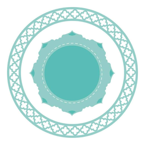 Kaisercraft Decorative Die Circle Frames 2.75 inch X4.25 inch