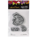 Stampendous Laurel Burch Cling Stamp Doggies