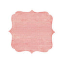 Crate Paper - Lillian Collection - 12 x 12 Die Cut Paper - Tickled Pink