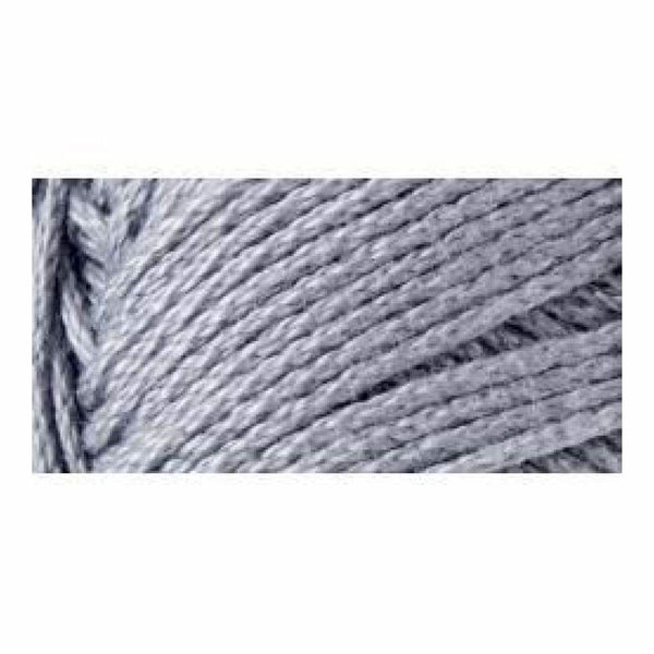 Lion Brand 24/7 Cotton Yarn - Silver - 3.5oz/100g