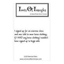 Lots Of Laughs Cling Mounted Stamp 4.5In. X6.5In.  Exercise Class