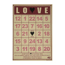 Jenni Bowlin - Mini Bingo Cards - Love*