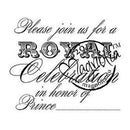 Magnolia-Cling Rubber Stamp -  Please Join Prince