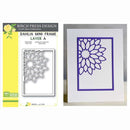 Memory Box - Birch Press Designs Die Layer Sets - Dahlia Mini Frame Layer Set