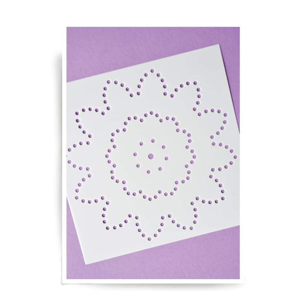 Memory Box - Birch Press Designs - Mandala Stencil A*