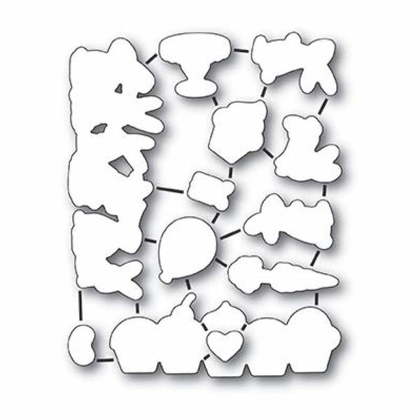 Memory Box Cutting Dies - Spring Bunnies die set