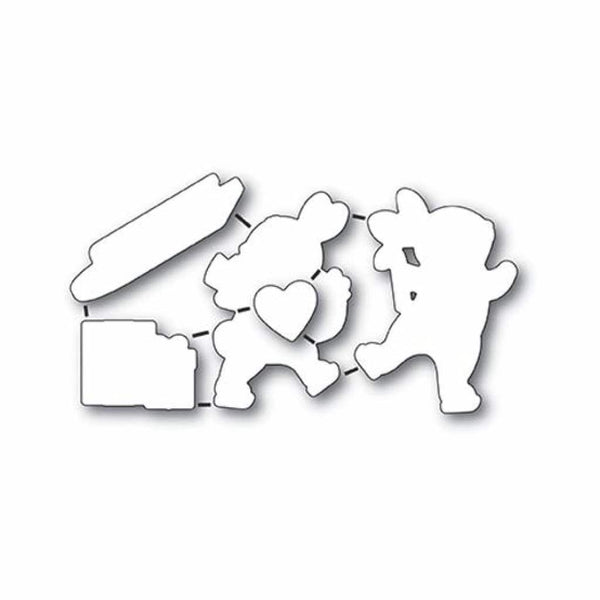 Memory Box Die Design - Be Jolly die set