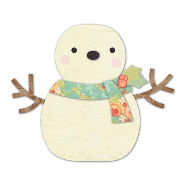 Memory Box Dies - Cheering Snowman