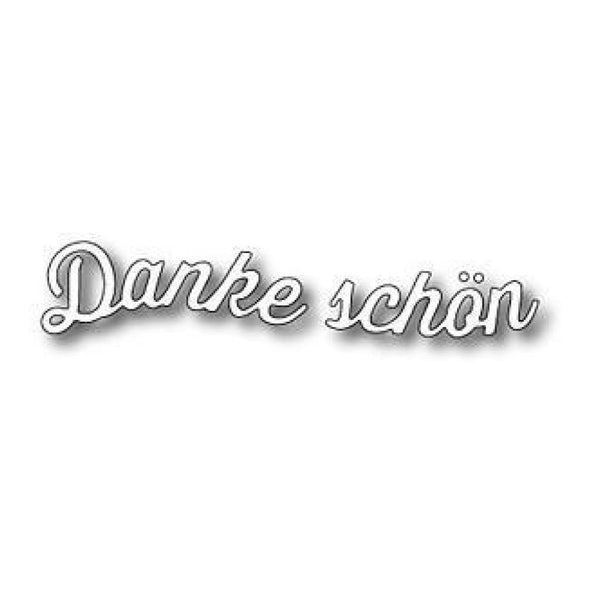 Memory Box Dies - Curved Danke Schon