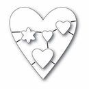 Memory Box Open Studio Dies - Wirework Hearts die set