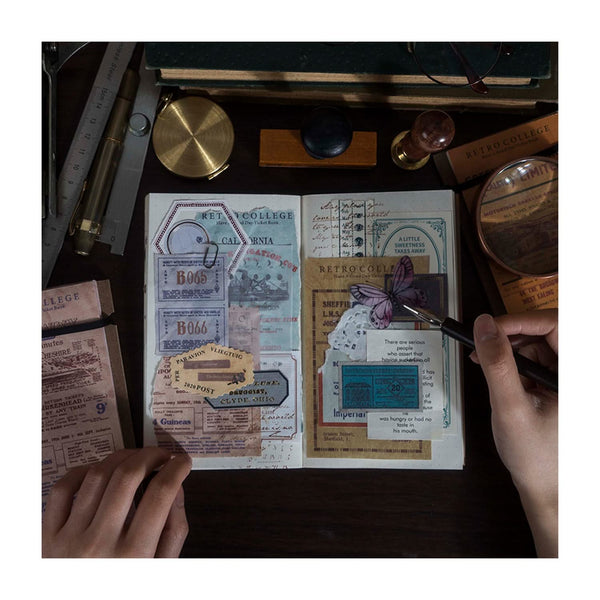 Poppy Crafts Retro College Collection - Ticket Collector - Travel by Bus*
