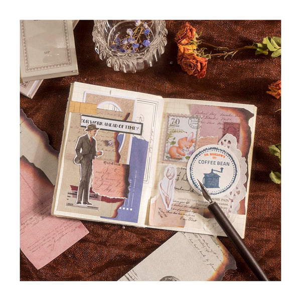 Poppy Crafts Vintage Scrap Paper - Manuscript Notes - Victor Hugo*