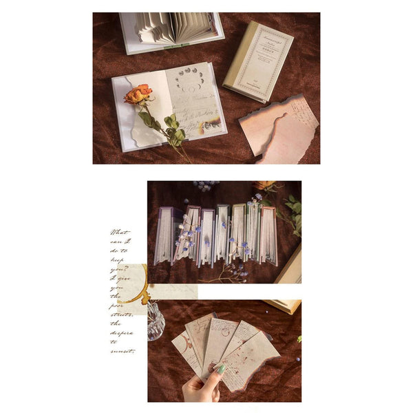 Poppy Crafts Vintage Scrap Paper - Manuscript Notes - Victor Hugo*