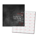 My Mind's Eye - Cupid's Arrow Collection No. 14 - Foiled Double-Sided Cardstock 12"X12" - Cupid's Arrow