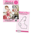 Debbie Moore Match It Art Deco Metal Die & A5 Pad Isabella