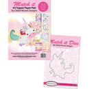 Debbie Moore Match It Unicorn Dreams Metal Die & A5 Pad - Unicorn