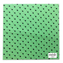 Michael Miller Memories - Ooh La Dot Kiwi 12x12 fabric paper (pack of 5)