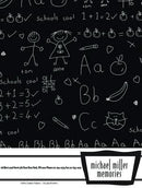 Michael Miller Memories - Half Yard - At the Blackboard