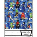 Michael Miller Memories Half Yard Fabric -  Little League Blue*