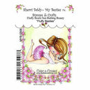 My Besties Clear Stamps - Fluffy Bestie Sun Bathing Beauty