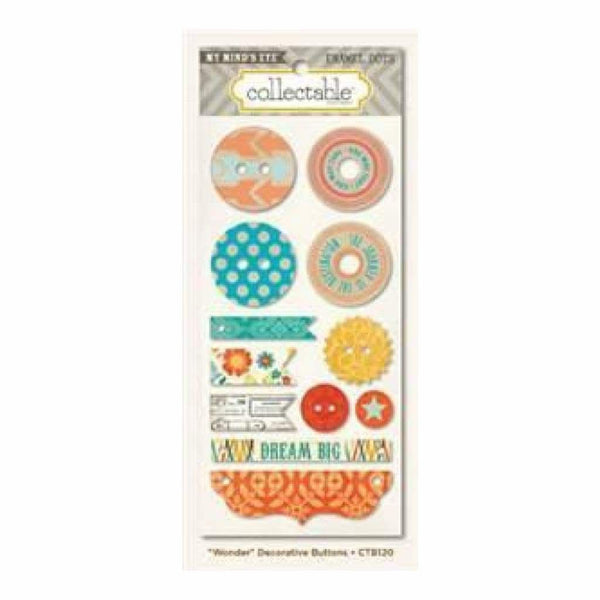 My Mind's Eye - Collectable - Notable - Wonder Decorative Buttons