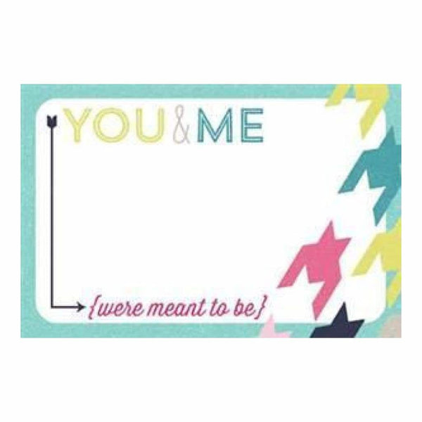 My Mind's Eye - Cut & Paste - Adorbs - Be 4X6 Journal Card