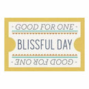 My Mind's Eye - Cut & Paste - Charm - Bliss 4X6 Journal Card