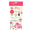 My Minds Eye - Gal Meets Glam Chipboard Elements 6 inch X12 inch 2 pack
