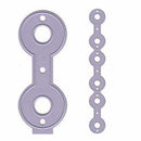 Nellie's Choice -  Bracelet Border Die -  Jumbo Round