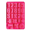 NY Cake Silicone Chocolate Mold Number & Media Icons
