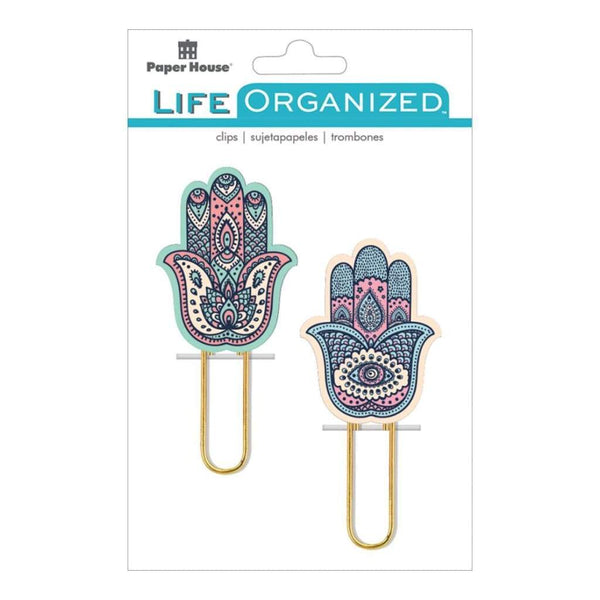 Paper House Life Organized Puffy Clips 2 Hamas